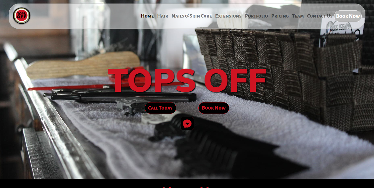 Screenshot of a vibrant e-commerce website homepage designed for 'Client A' featuring product categories and special offers